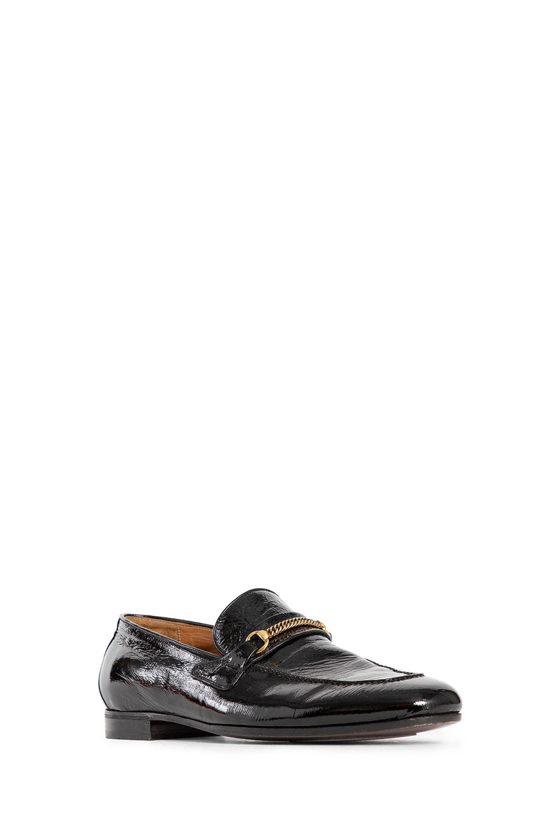 Printed Patent Eel Gigi Chain Loafers - Antonioli.eu