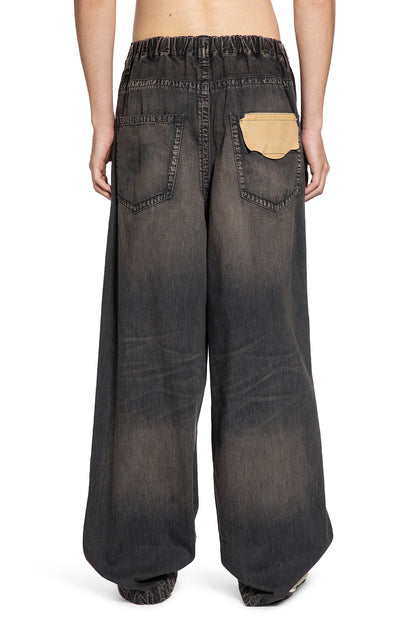 Light Denim Wide Jeans