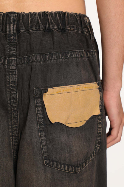 Light Denim Wide Jeans