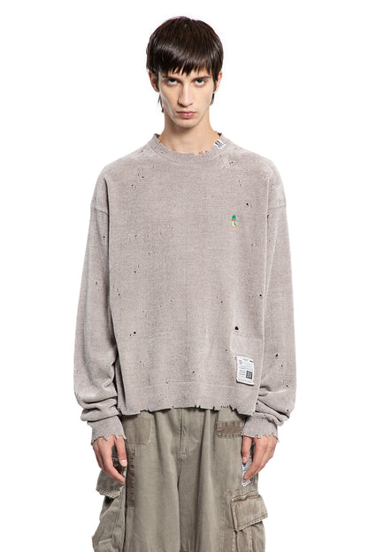 Distressed Knit Sweater