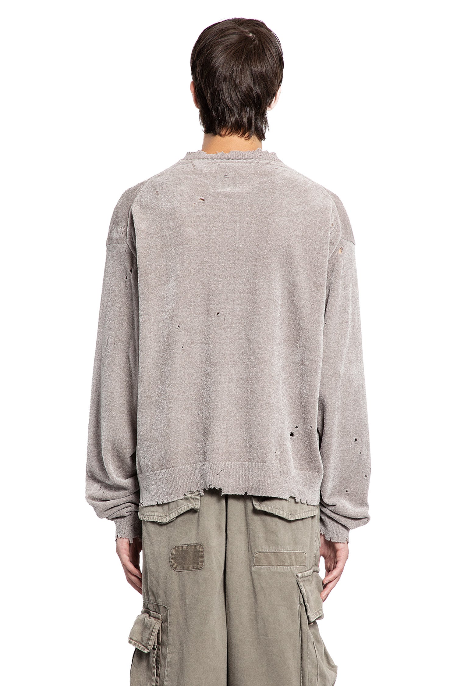 Distressed Knit Sweater