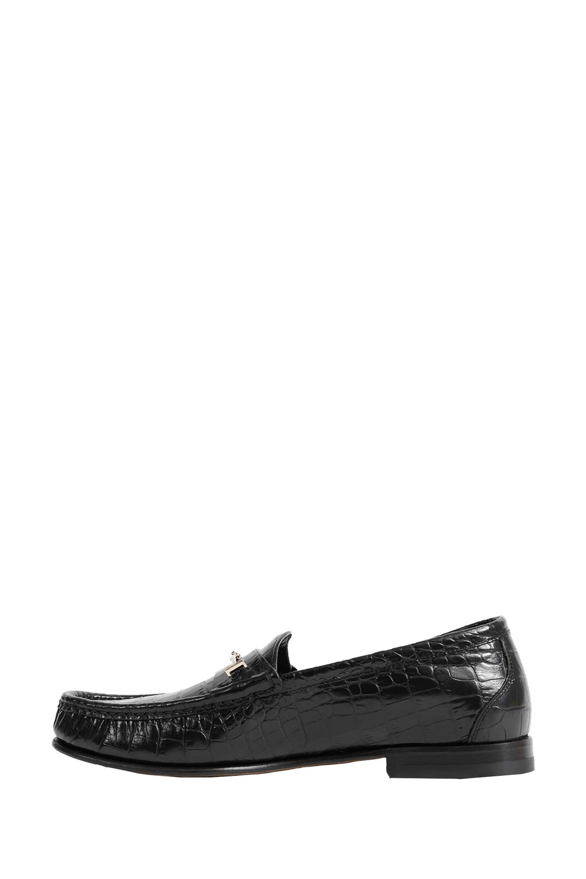 TOM FORD Printed Croc Oscar Loafers man