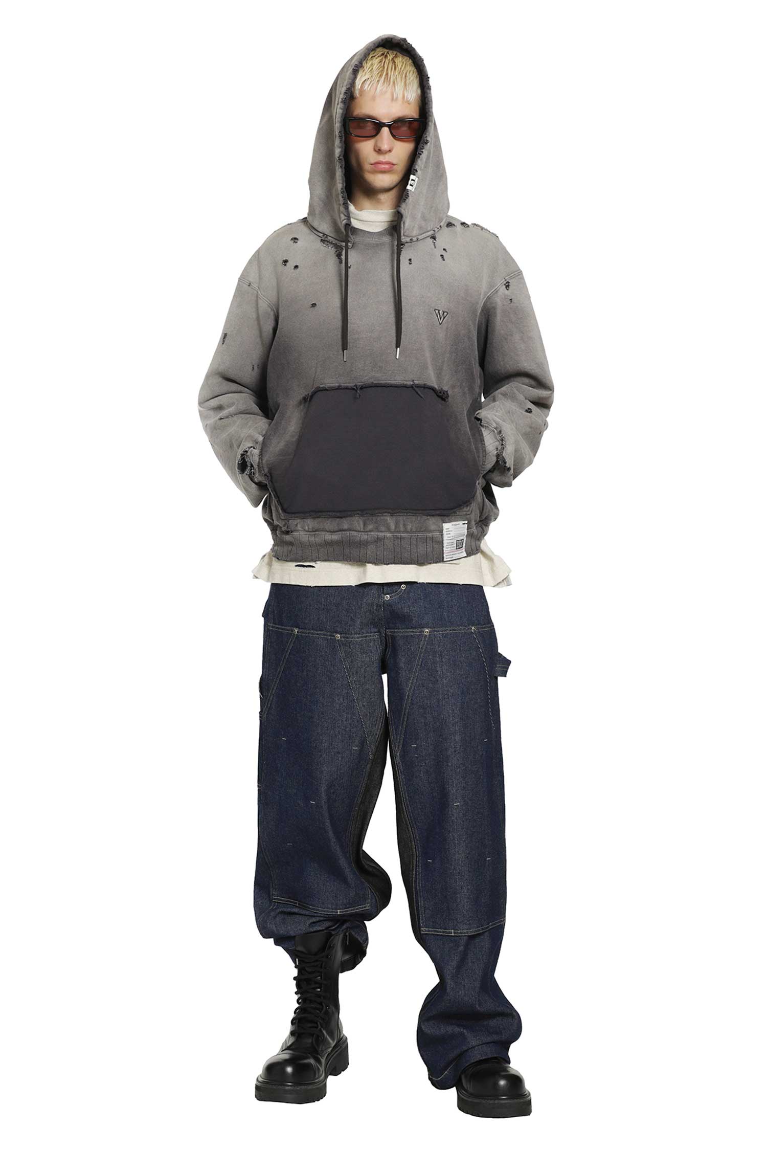 MAISON MIHARA YASUHIRO Sun Faded Like Hoodie man