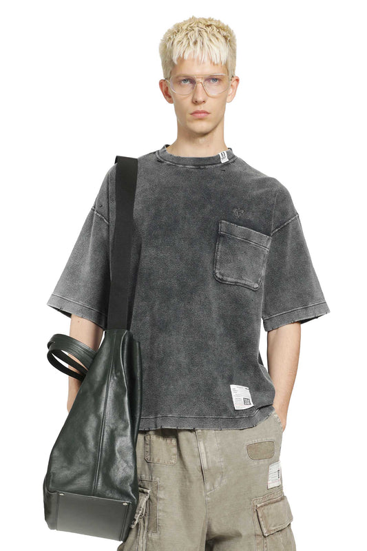 Bleached Thermal T-Shirt