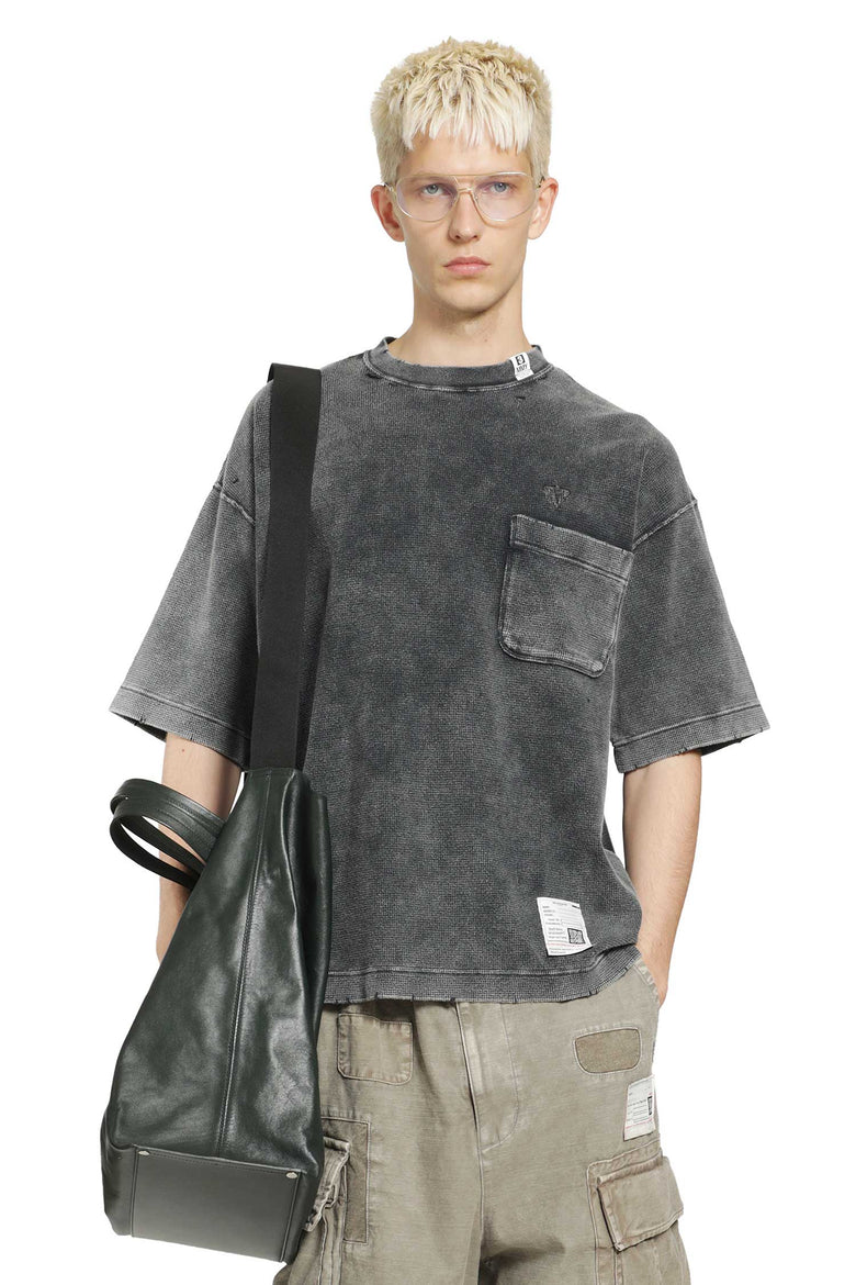 MAISON MIHARA YASUHIRO Bleached Thermal T-Shirt man