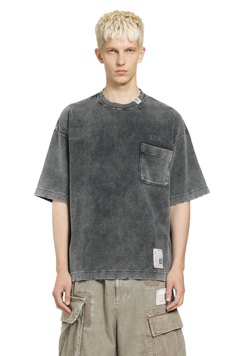 
              MAISON MIHARA YASUHIRO Bleached Thermal T-Shirt man
            