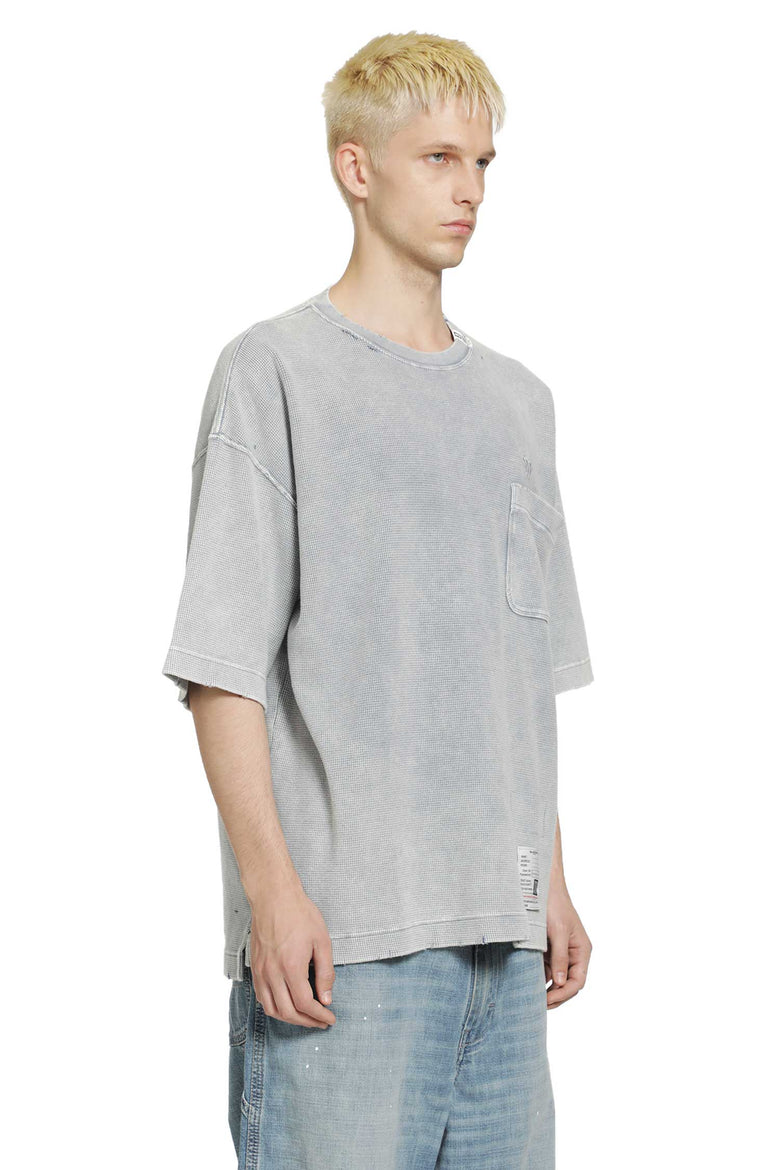 
              MAISON MIHARA YASUHIRO Bleached Thermal T-shirt man
            