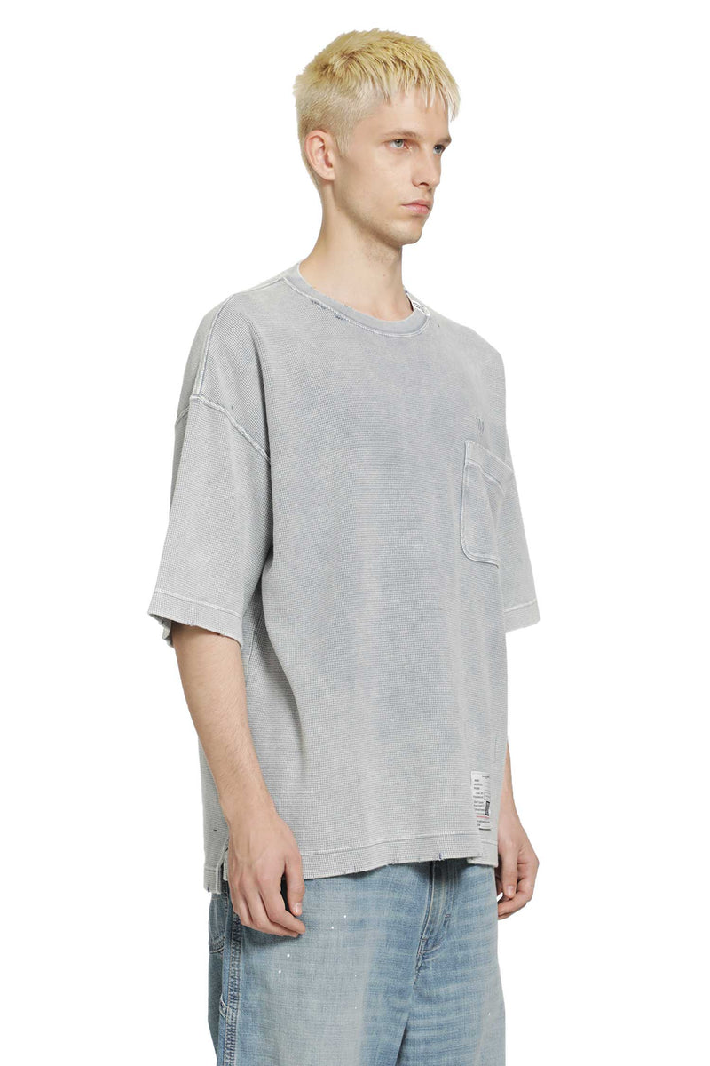 MAISON MIHARA YASUHIRO Bleached Thermal T-shirt man
