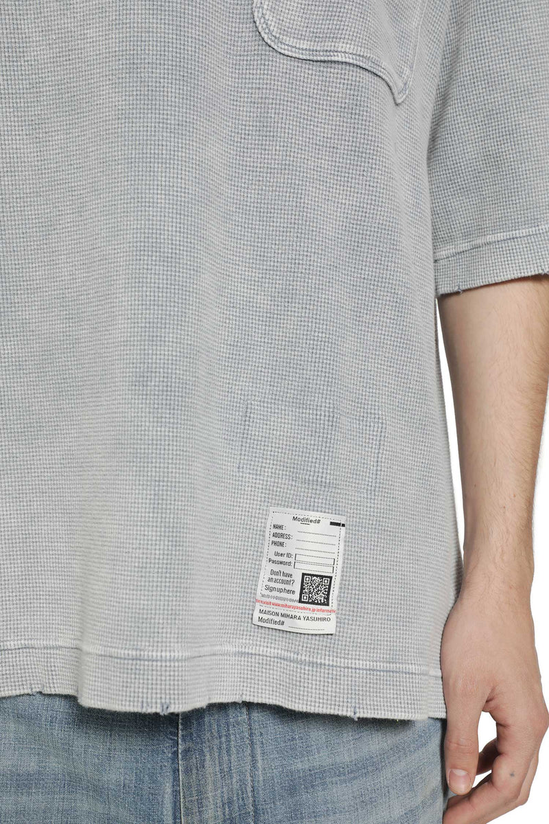 MAISON MIHARA YASUHIRO Bleached Thermal T-shirt man