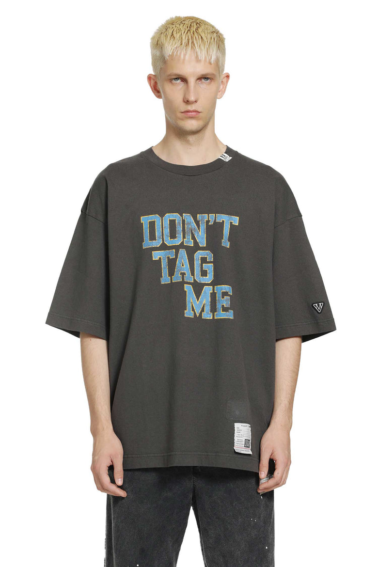 MAISON MIHARA YASUHIRO Don't Tag Me Printed Tee man
