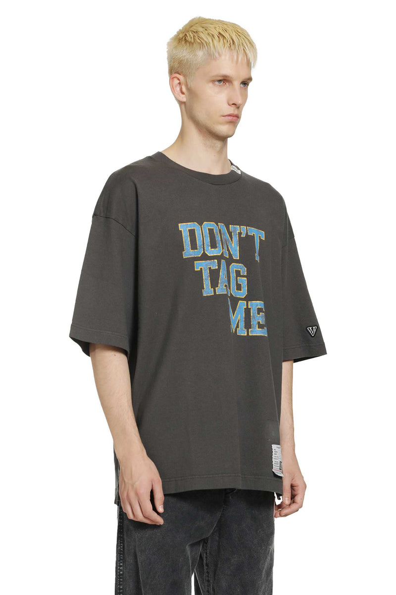 MAISON MIHARA YASUHIRO Don't Tag Me Printed Tee man