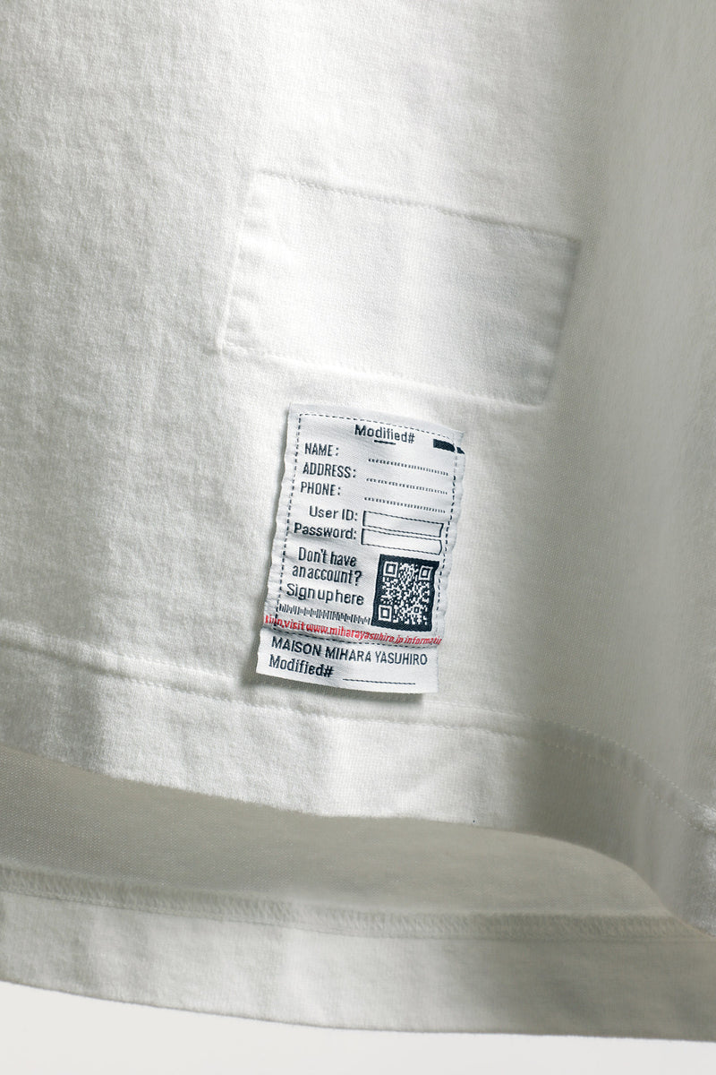 MAISON MIHARA YASUHIRO Don't Tag Me Printed Tee man