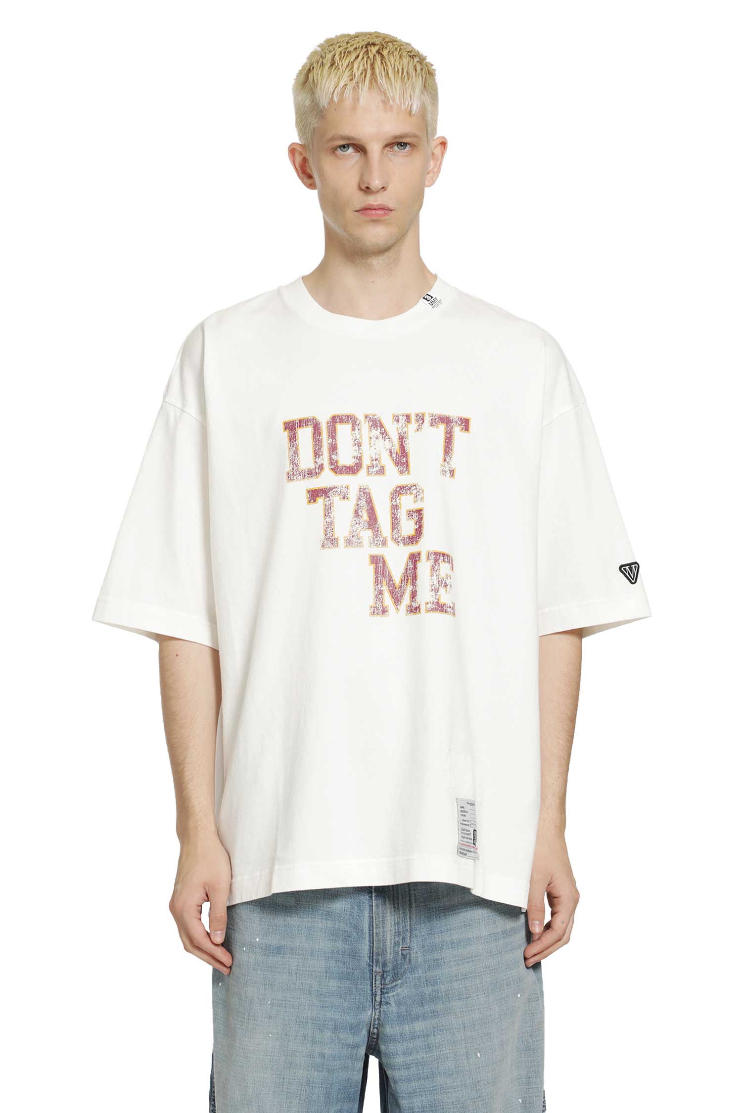 MAISON MIHARA YASUHIRO Don't Tag Me Printed Tee man