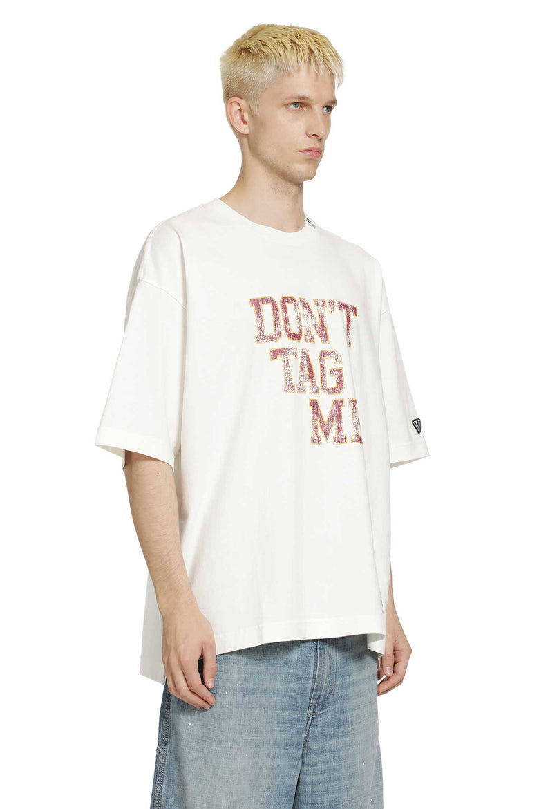 
              MAISON MIHARA YASUHIRO Don't Tag Me Printed Tee man
            
