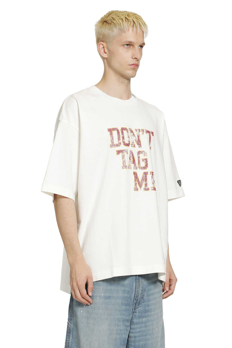 MAISON MIHARA YASUHIRO Don't Tag Me Printed Tee man