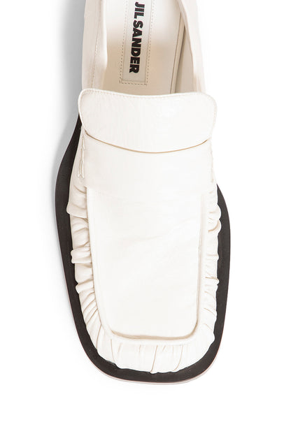 JIL SANDER WOMAN WHITE FLATS