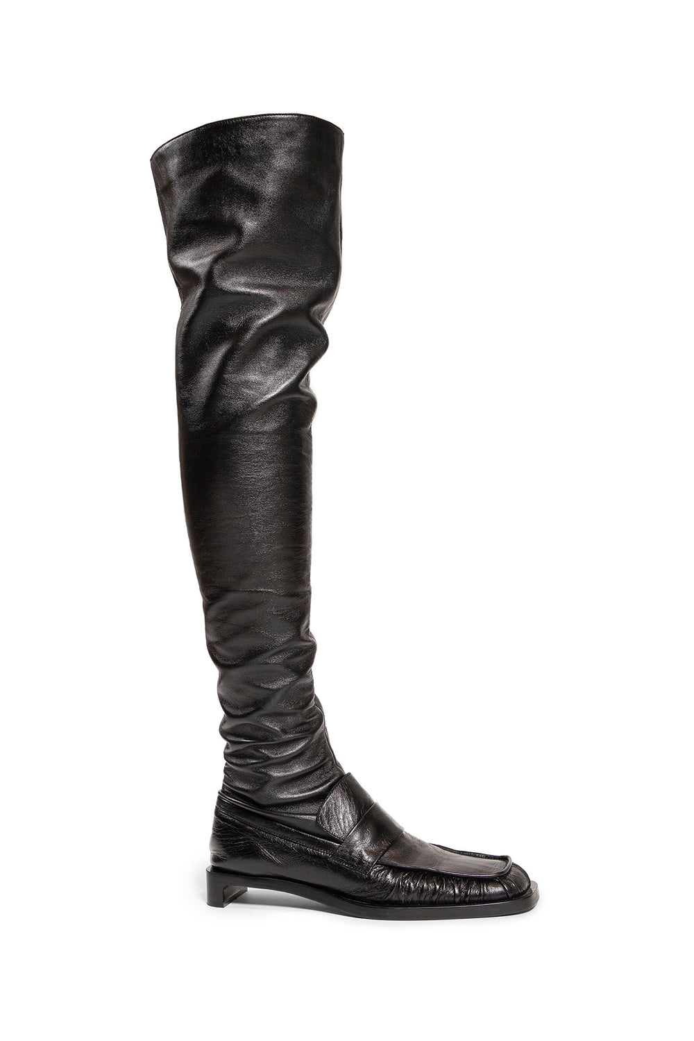 JIL SANDER WOMAN BLACK BOOTS