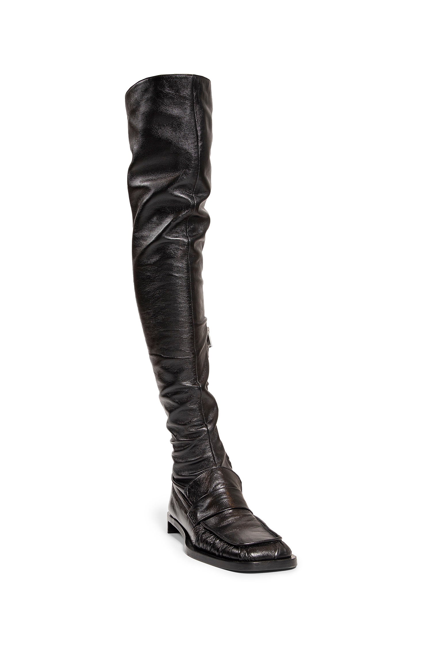 JIL SANDER WOMAN BLACK BOOTS