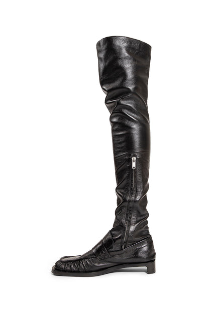 JIL SANDER WOMAN BLACK BOOTS