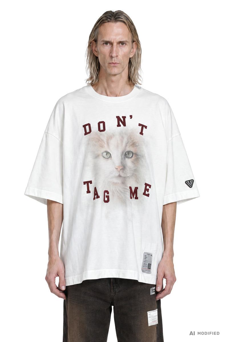 MAISON MIHARA YASUHIRO Cat Printed Tee man