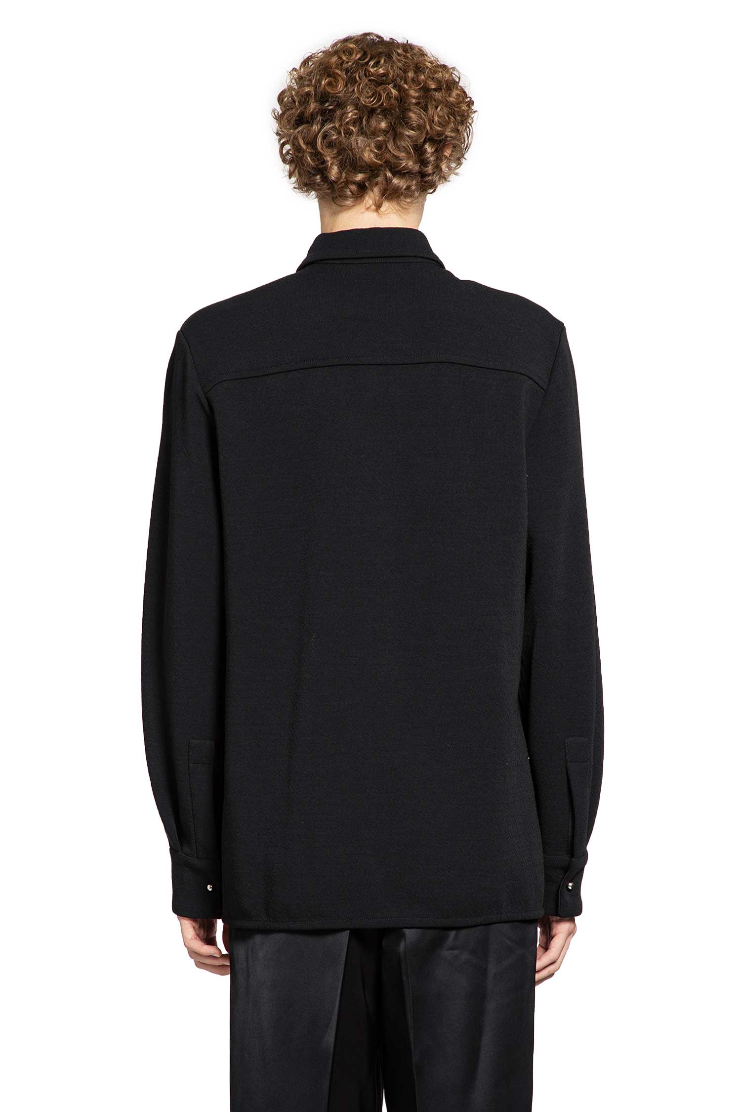JIL SANDER MAN BLACK SHIRTS
