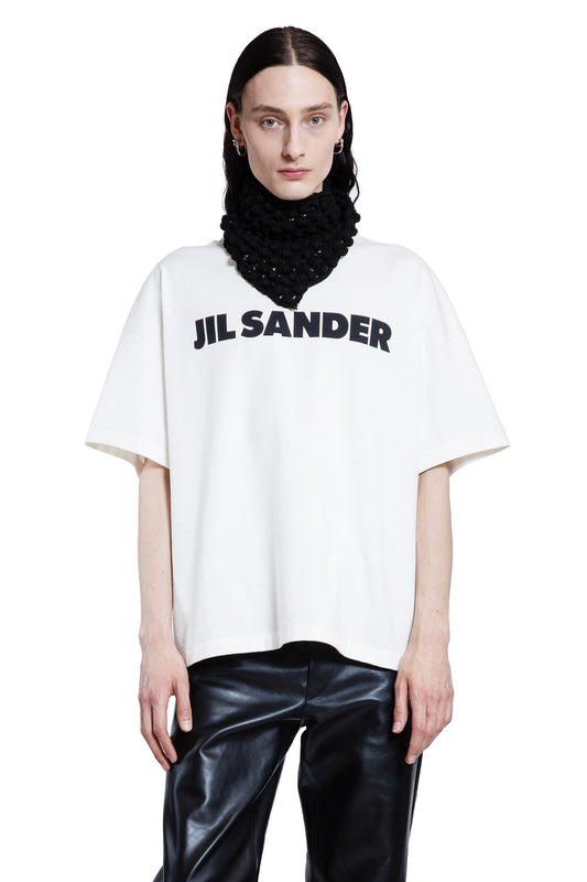 JIL SANDER MAN WHITE T-SHIRTS & TANK TOPS