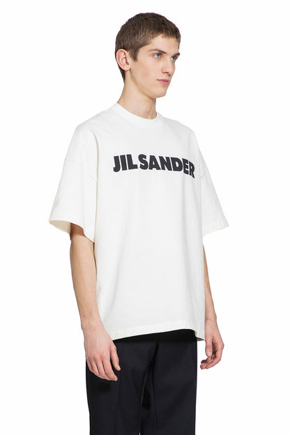 JIL SANDER MAN WHITE T-SHIRTS & TANK TOPS