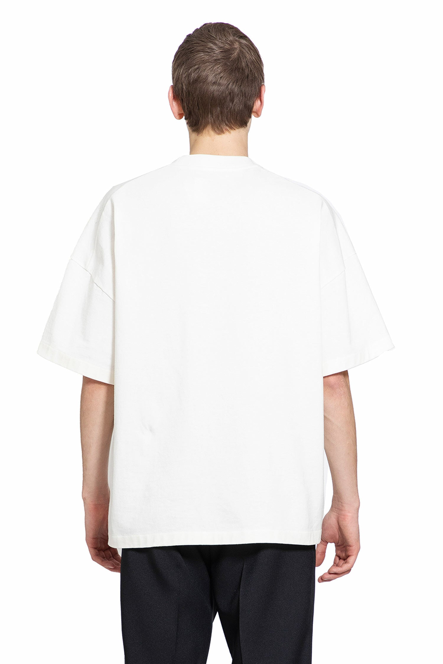 JIL SANDER MAN WHITE T-SHIRTS