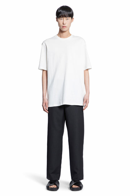 JIL SANDER MAN WHITE T-SHIRTS & TANK TOPS