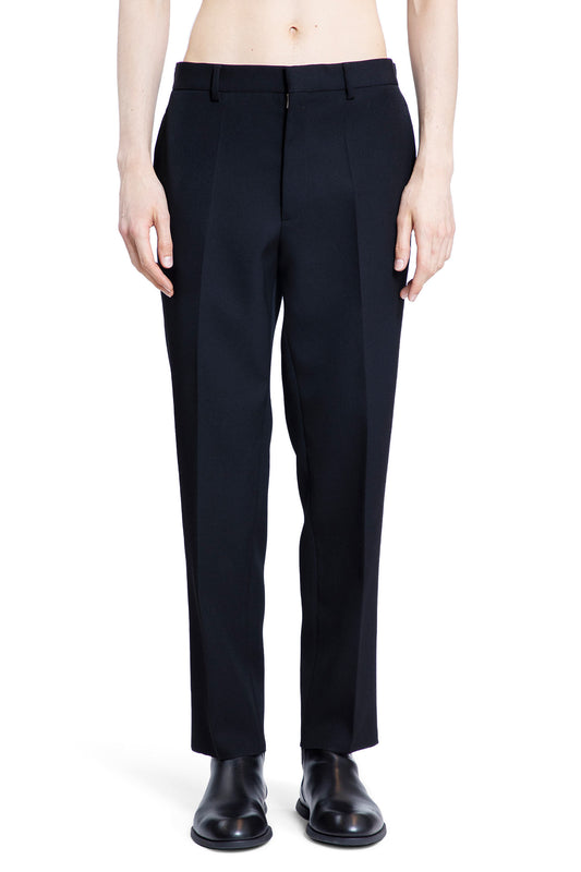 JIL SANDER MAN BLACK TROUSERS