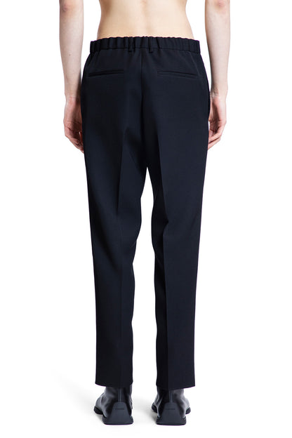 JIL SANDER MAN BLACK TROUSERS