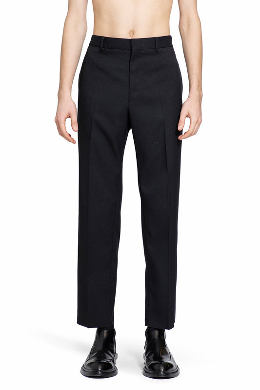 JIL SANDER MAN BLACK TROUSERS