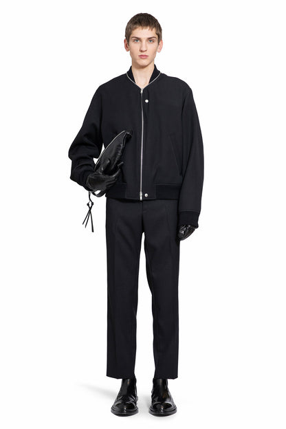 JIL SANDER MAN BLACK TROUSERS