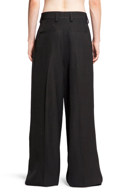 JIL SANDER MAN BLACK TROUSERS