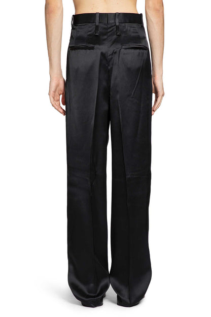 JIL SANDER MAN BLACK TROUSERS