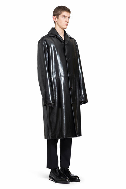 JIL SANDER MAN BLACK COATS