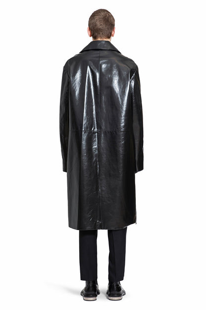 JIL SANDER MAN BLACK COATS