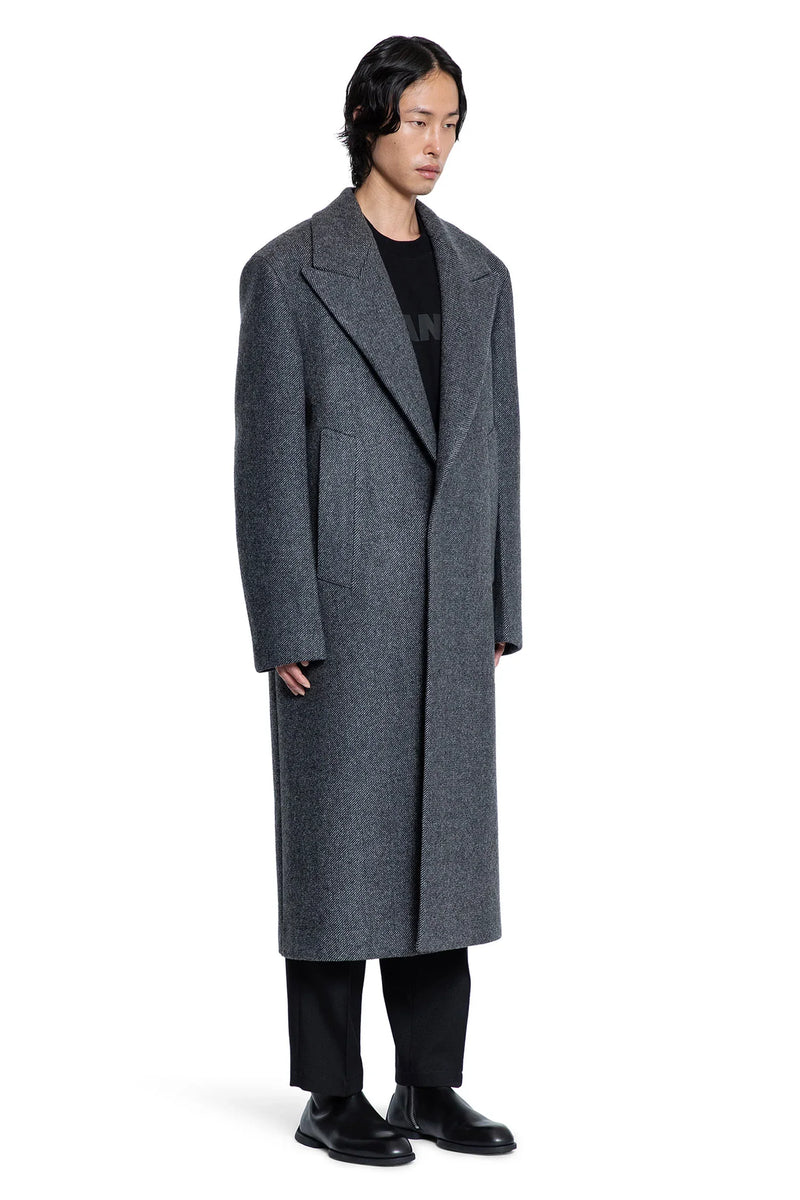 Wool Gabardine Tailored Coat - Antonioli.eu
