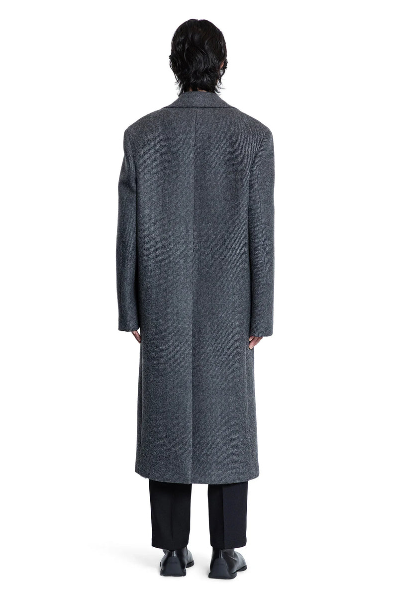 Wool Gabardine Tailored Coat - Antonioli.eu