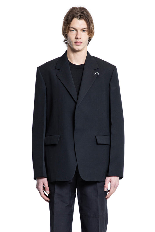 JIL SANDER MAN BLACK BLAZERS