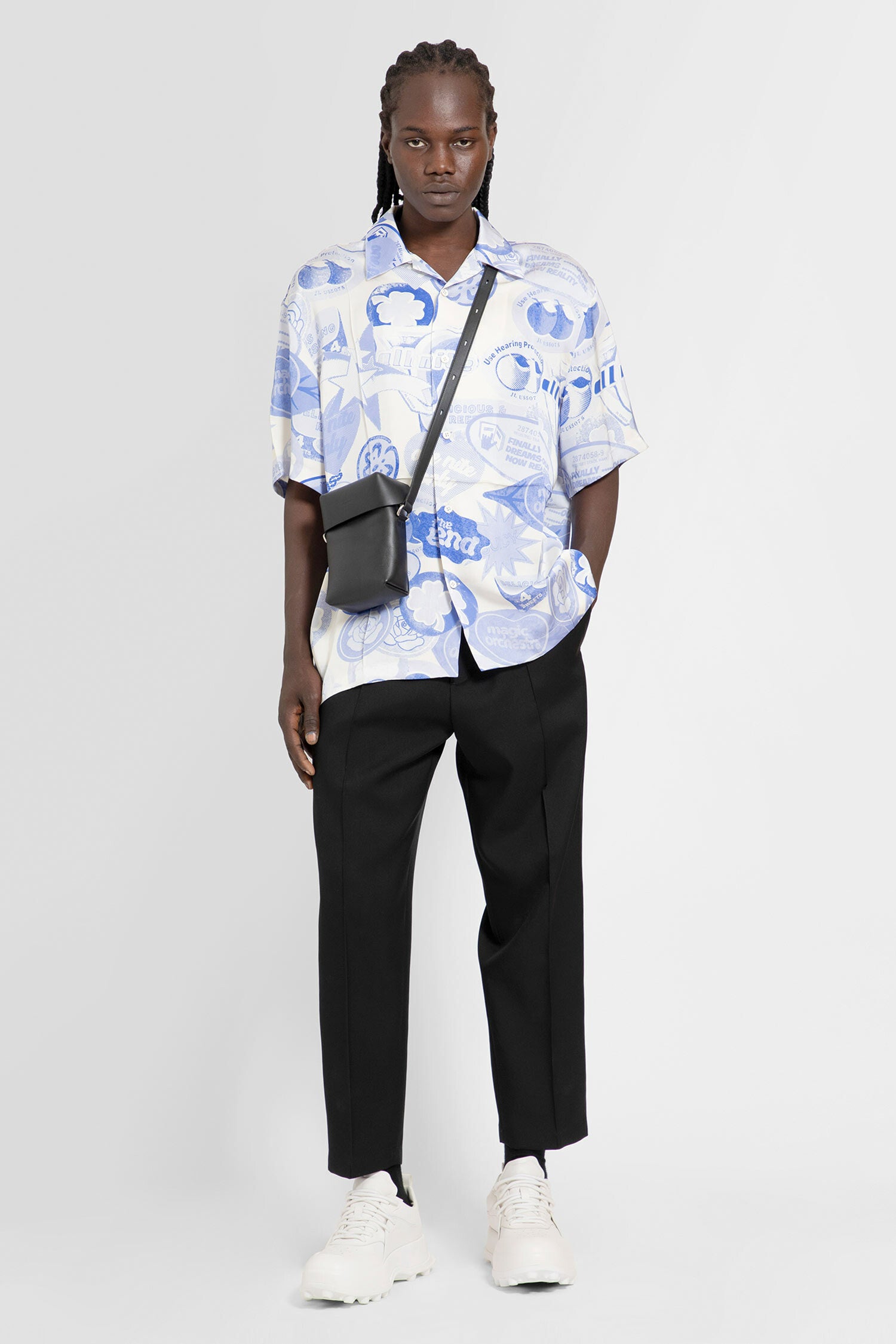 JIL SANDER MAN MULTICOLOR SHIRTS