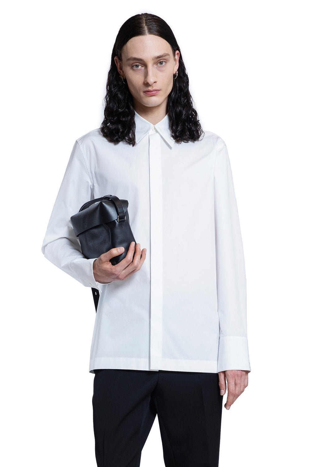 JIL SANDER MAN WHITE SHIRTS