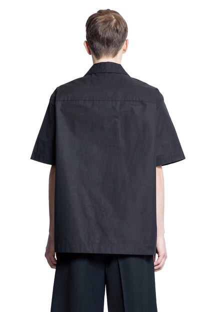 JIL SANDER MAN BLACK SHIRTS