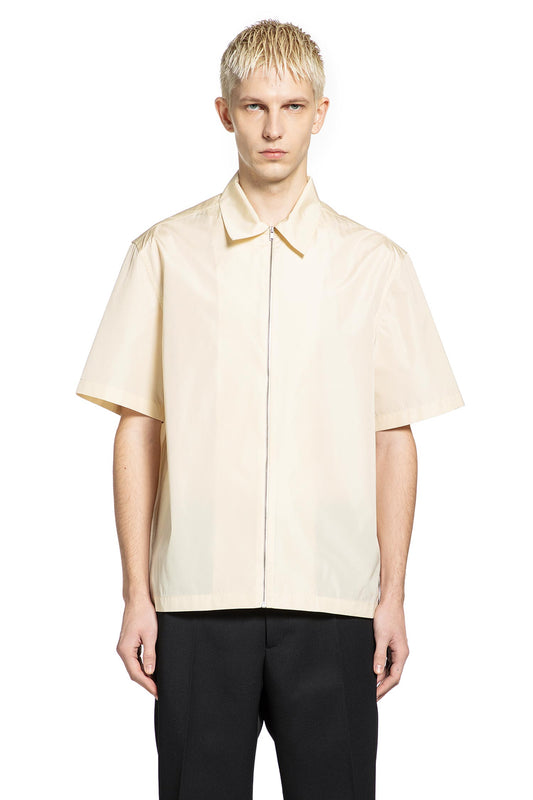 Zip-up Short Sleeve Shirt