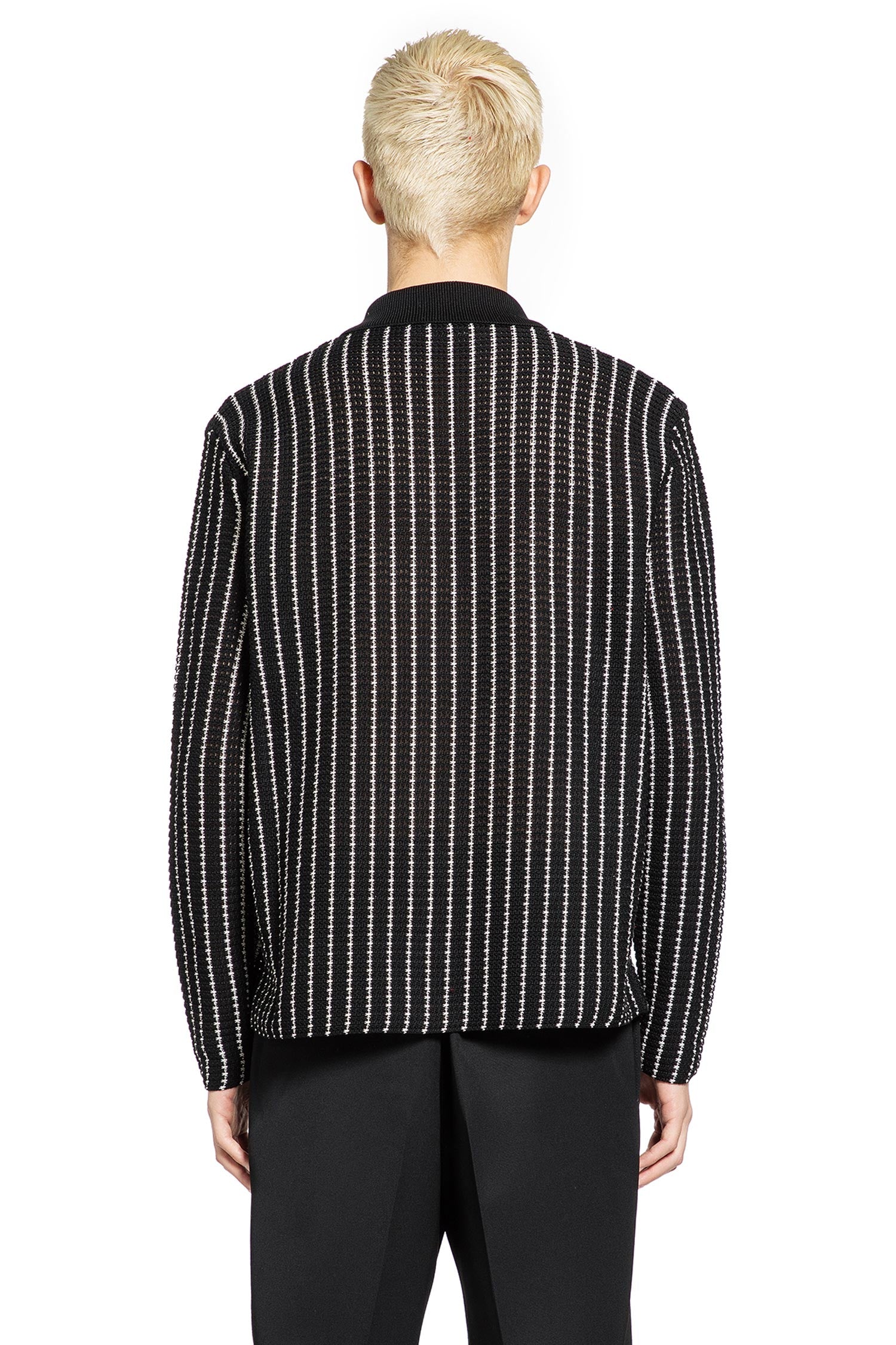 Zip-up Cotton Cardigan