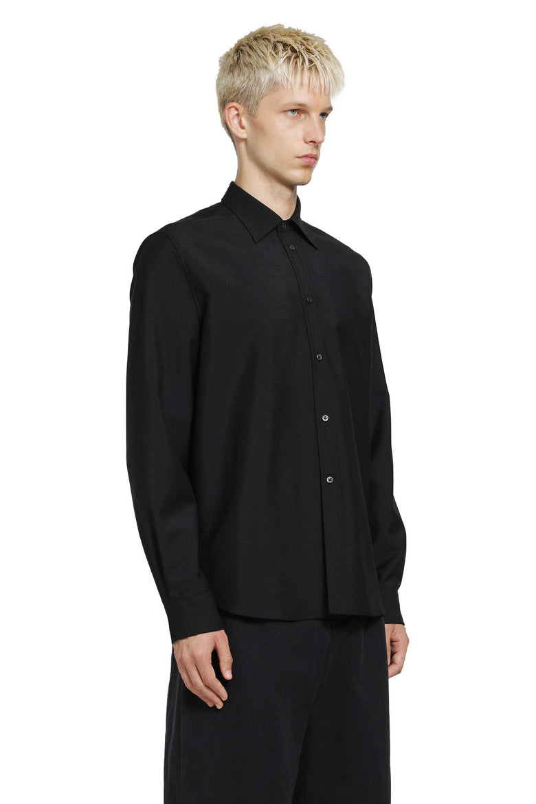 
              JIL SANDER Wool Mohair Canvas Shirt man
            