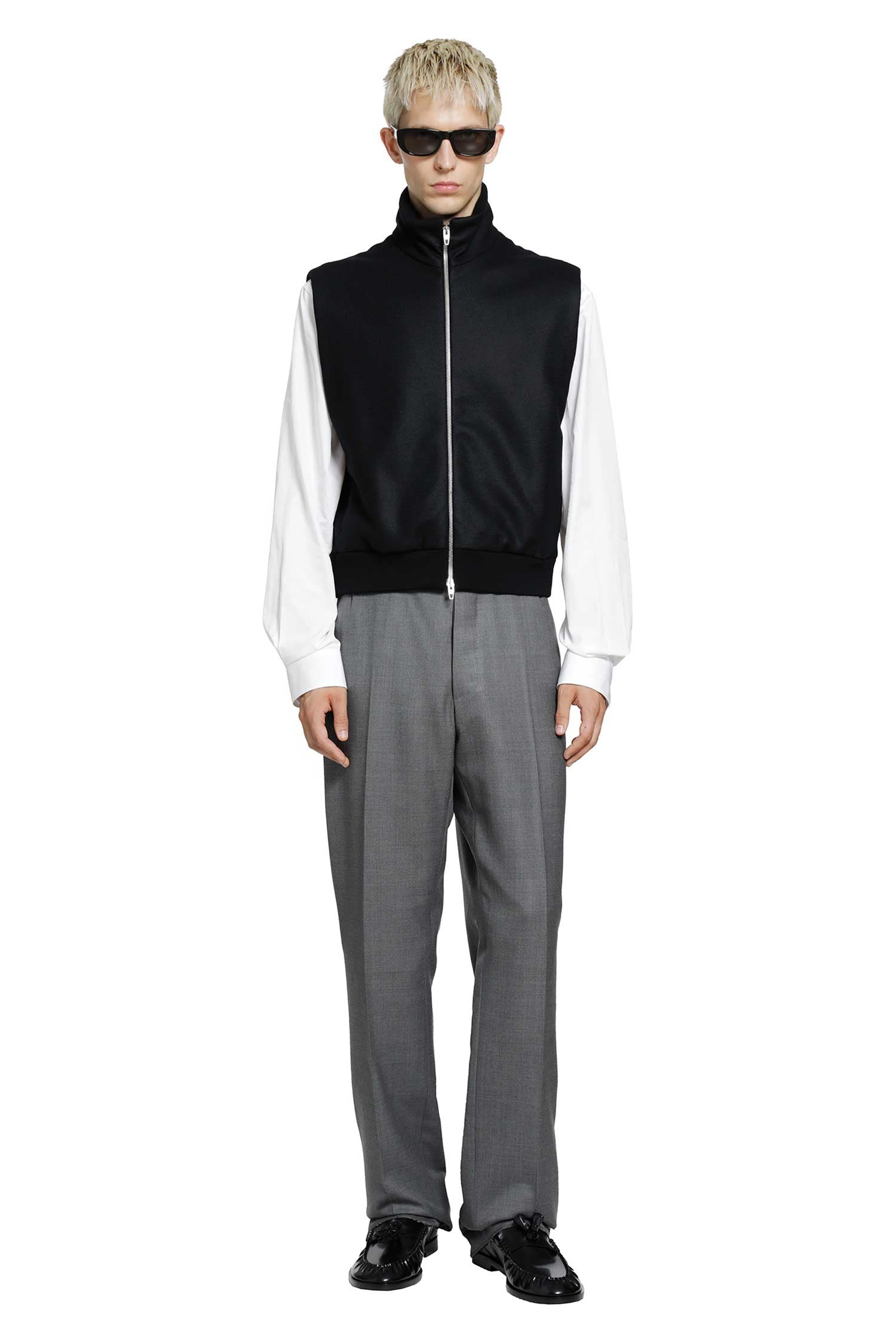 Wool Melton Padded Vest