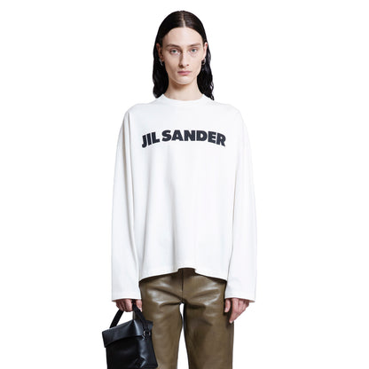 JIL SANDER MAN WHITE T-SHIRTS & TANK TOPS