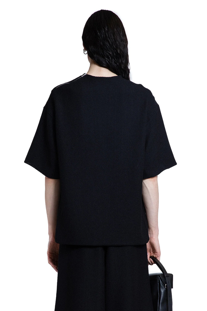 JIL SANDER MAN BLACK T-SHIRTS & TANK TOPS - Antonioli.eu