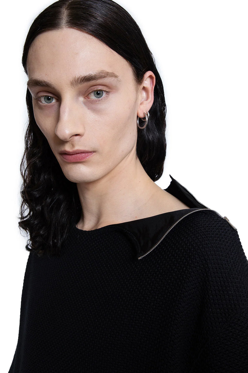 JIL SANDER MAN BLACK T-SHIRTS & TANK TOPS - Antonioli.eu